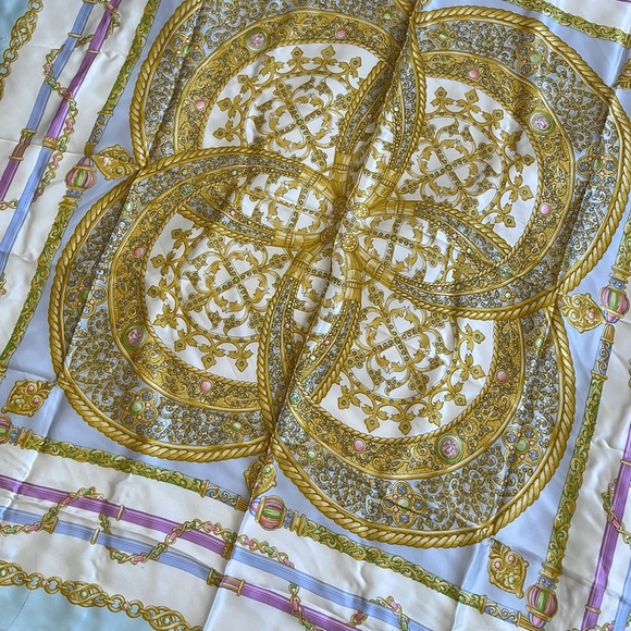 LANCEL Paris silk scarf - Picture 3 of 8